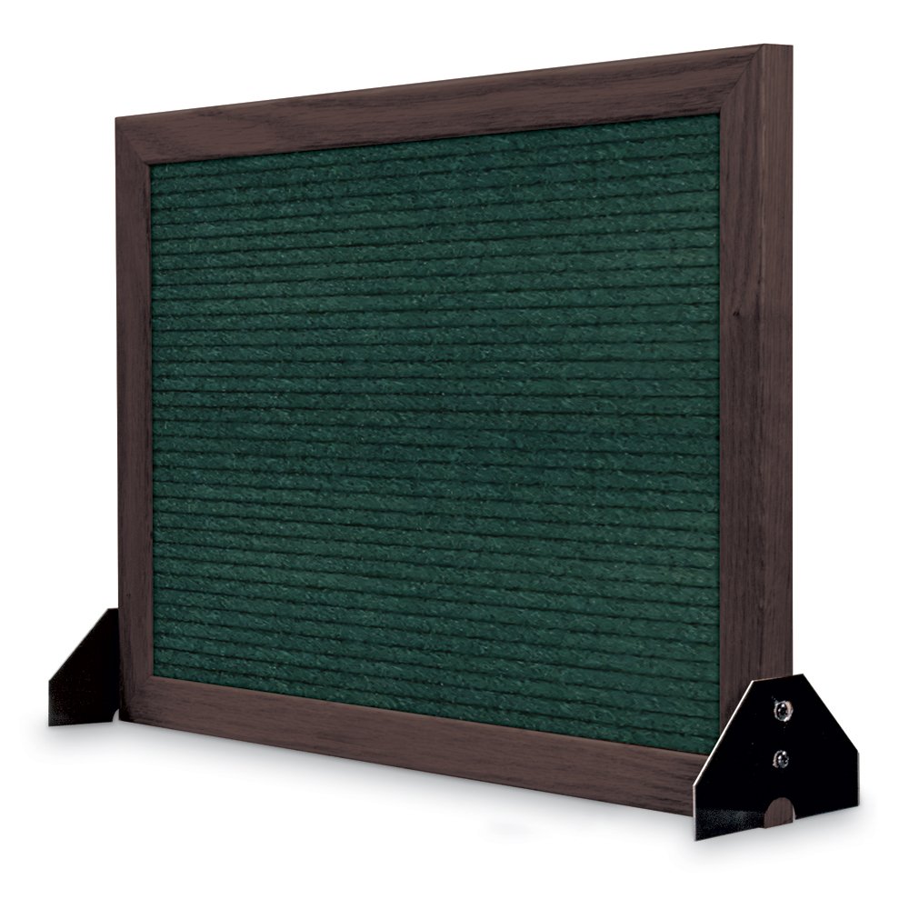 United Visual Products Indoor Enclosed Combo Board, 48"x36", Bronze Frame/Blue & Pumice UVCB4836BZ-BLUE-PUMICE